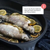 BAF Fischbräter Gigant Newline 40x28cm x 7.0cm 2.7l