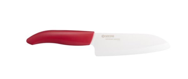 KYOCERA GEN RED Keramik-Santokumesser