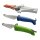 Kinderkitchen Set 3-teilig/ Kindermesser-Set blau/grün/weiß